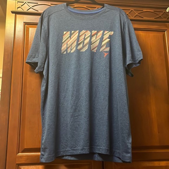 Blue “Move” Active Old Navy Shirt - Picture 1 of 3